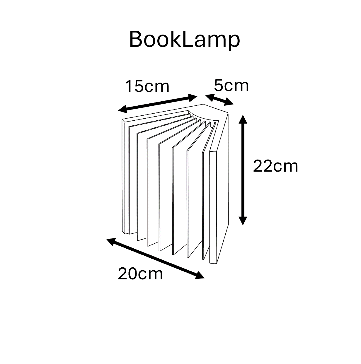 BookLamp White